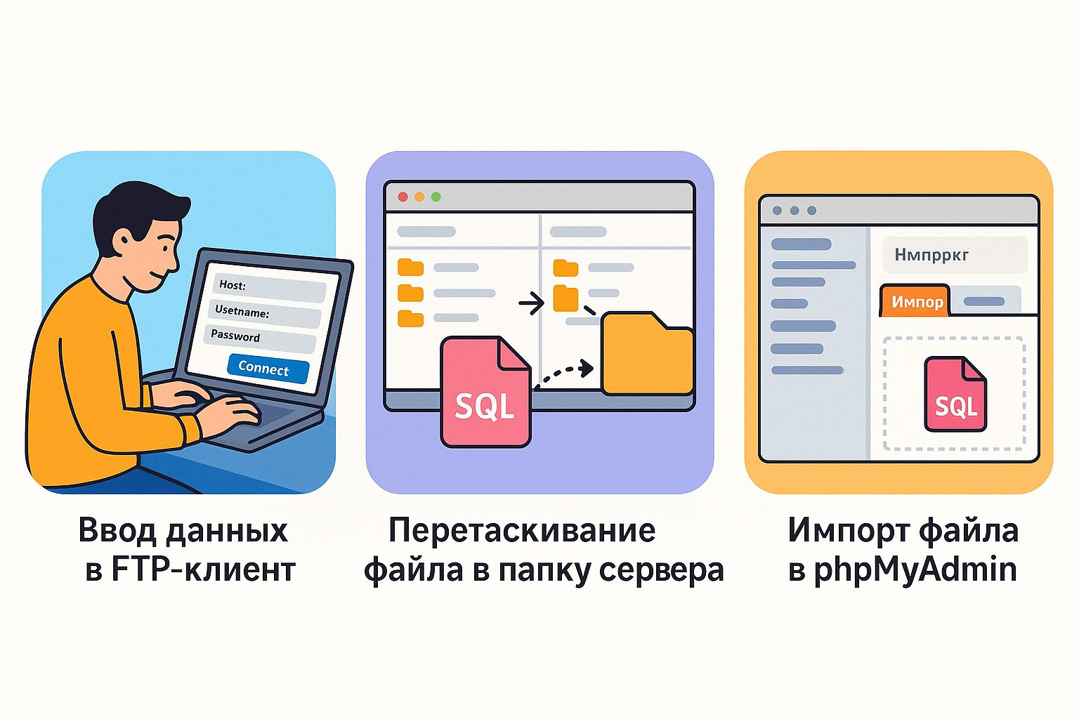 FTP � SQL �����������